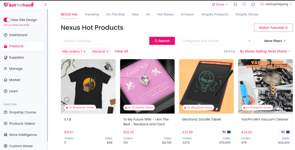 Les meilleurs outils logiciels de Dropshipping pour trouver des produits gagnants dropshipping