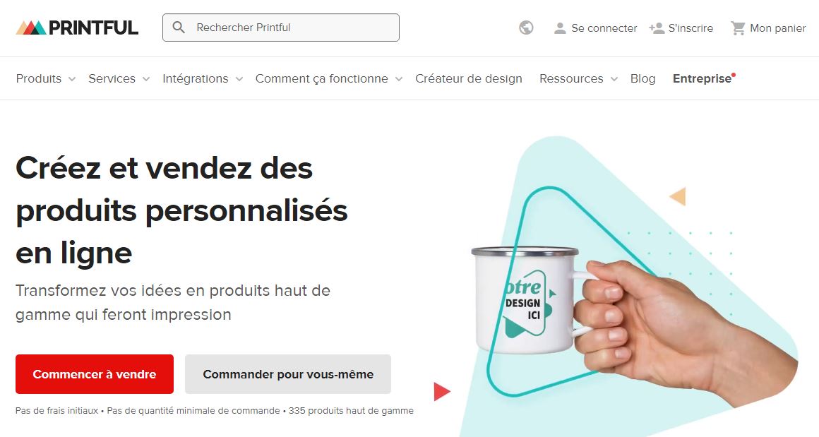 Les meilleurs fournisseurs de niche en dropshipping d'Europe Printful