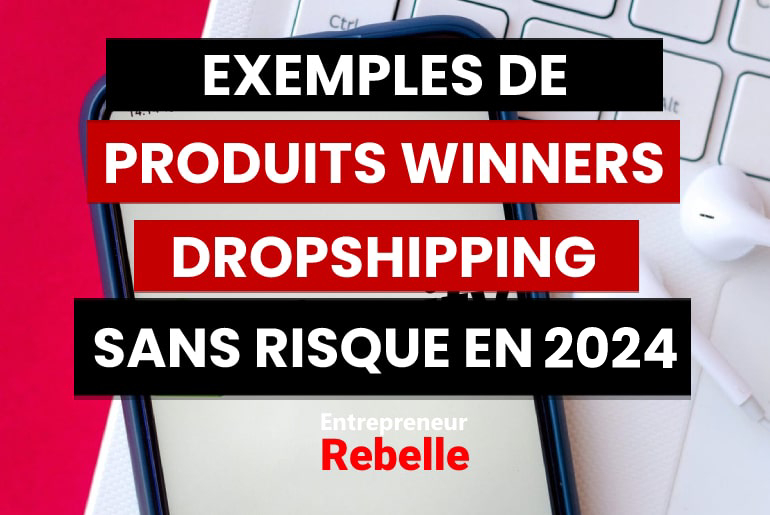 13 Exemples de Produit Winner Dropshipping 2024 Sans Risque