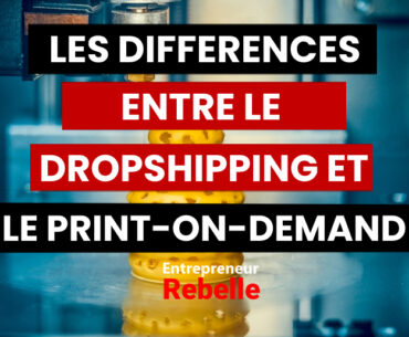 Dropshipping vs Print On Demand; différences entre dropshipping et impression à la demande