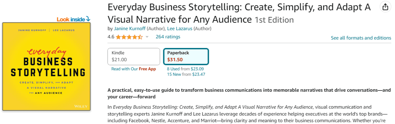 Les Meilleurs Livres sur le Dropshipping : Everyday Business Storytelling par Janine Kurnoff