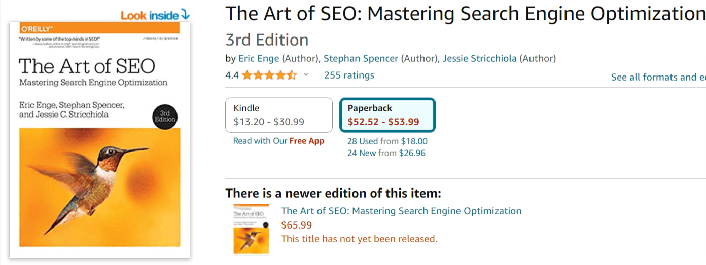 Les Meilleurs Livres sur le Dropshipping : The Art of SEO: Mastering Search Engine Optimization par Eric Enge